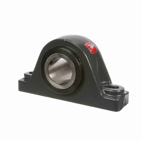 Browning Mounted Cast Iron Two Bolt Pillow Block Tapered Roller, 52100 Bearing Steel, Double Collar Mount PBE920X 3 3/16